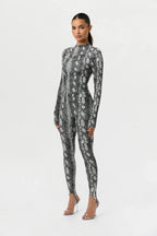 Naked Print Stirrup Legging