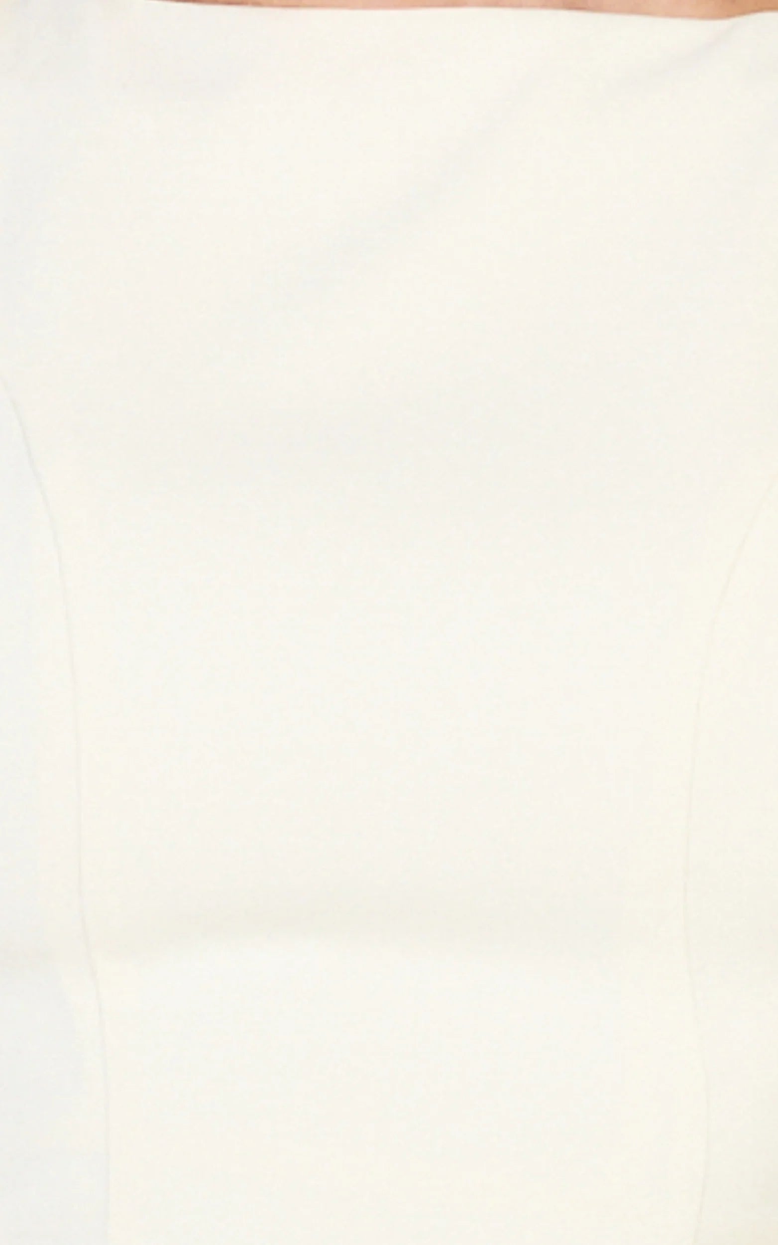 Lorayne Mini Dress - Cap Sleeve Gathered Hip Tie Back Mini Dress in Cream