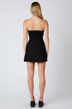 Linen Keyhole Dress