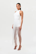 Butter Fringe Hot Pants