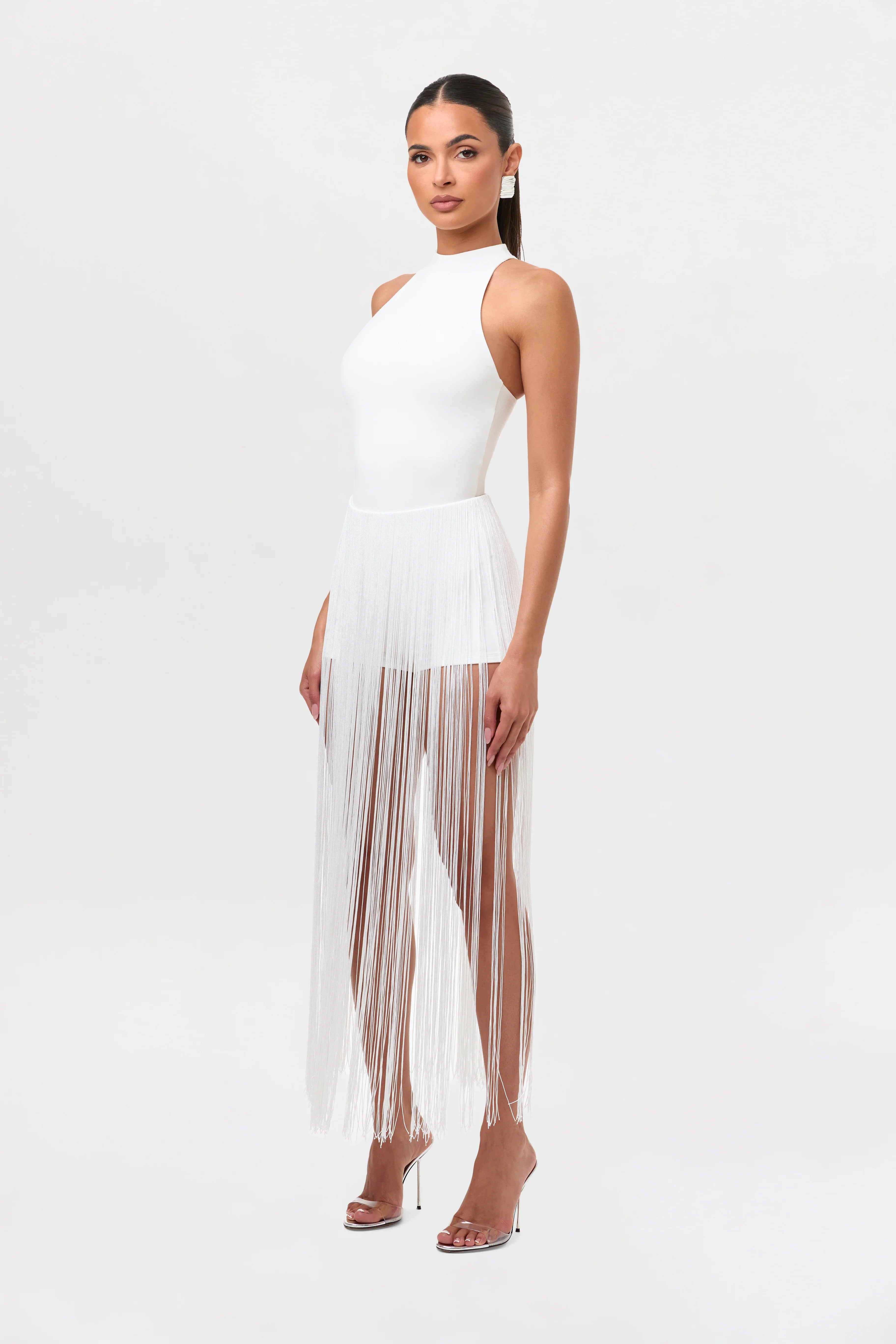 Butter Fringe Hot Pants
