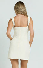 Lioness - Fortune Mini Dress - In Ivory