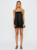 Apple Cider Mini Dress Black