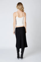 Knee Length Bias Skirt