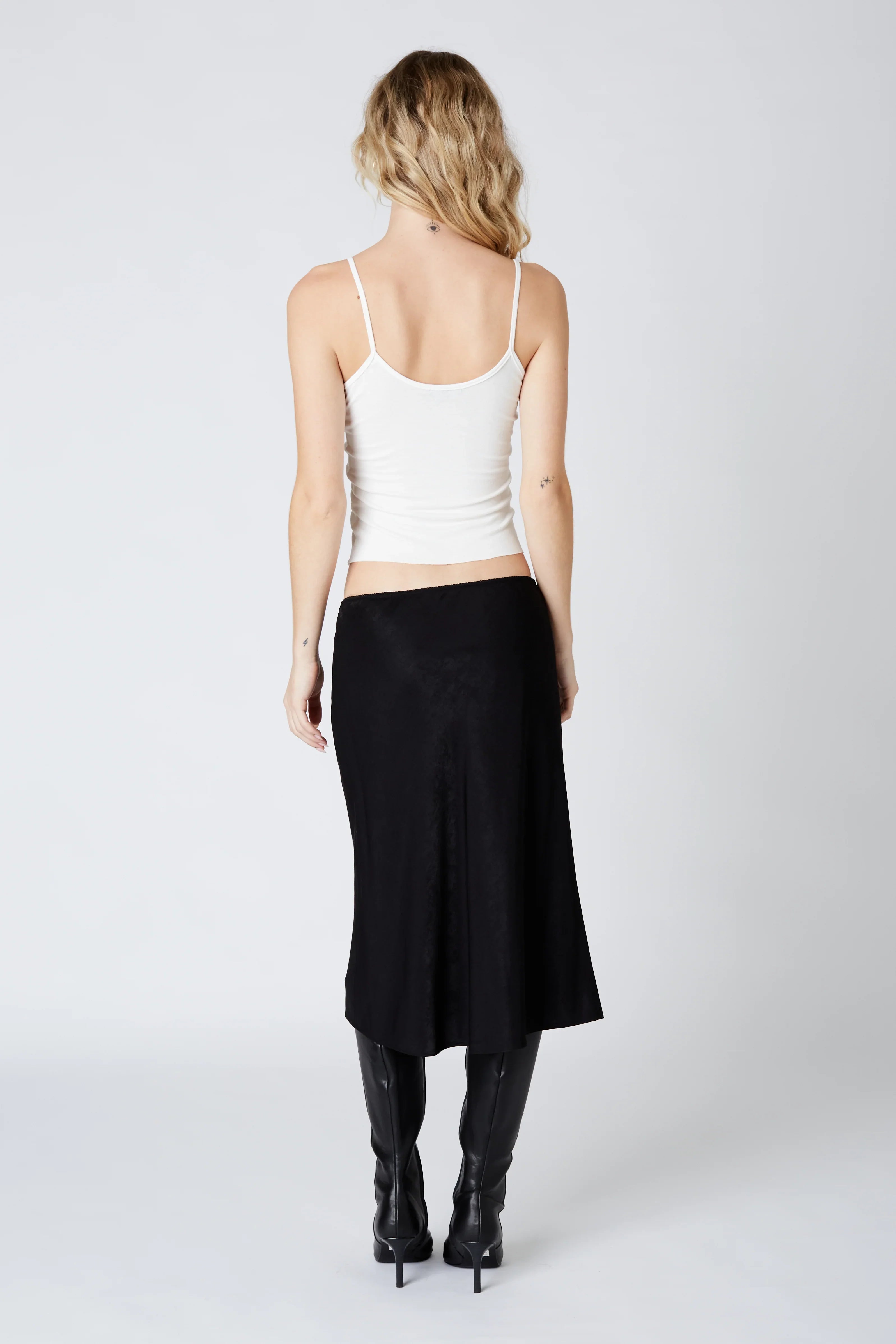 Knee Length Bias Skirt