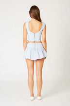 Scoopneck Corset Top