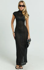 Lioness - Refined Maxi Dress - In Onyx