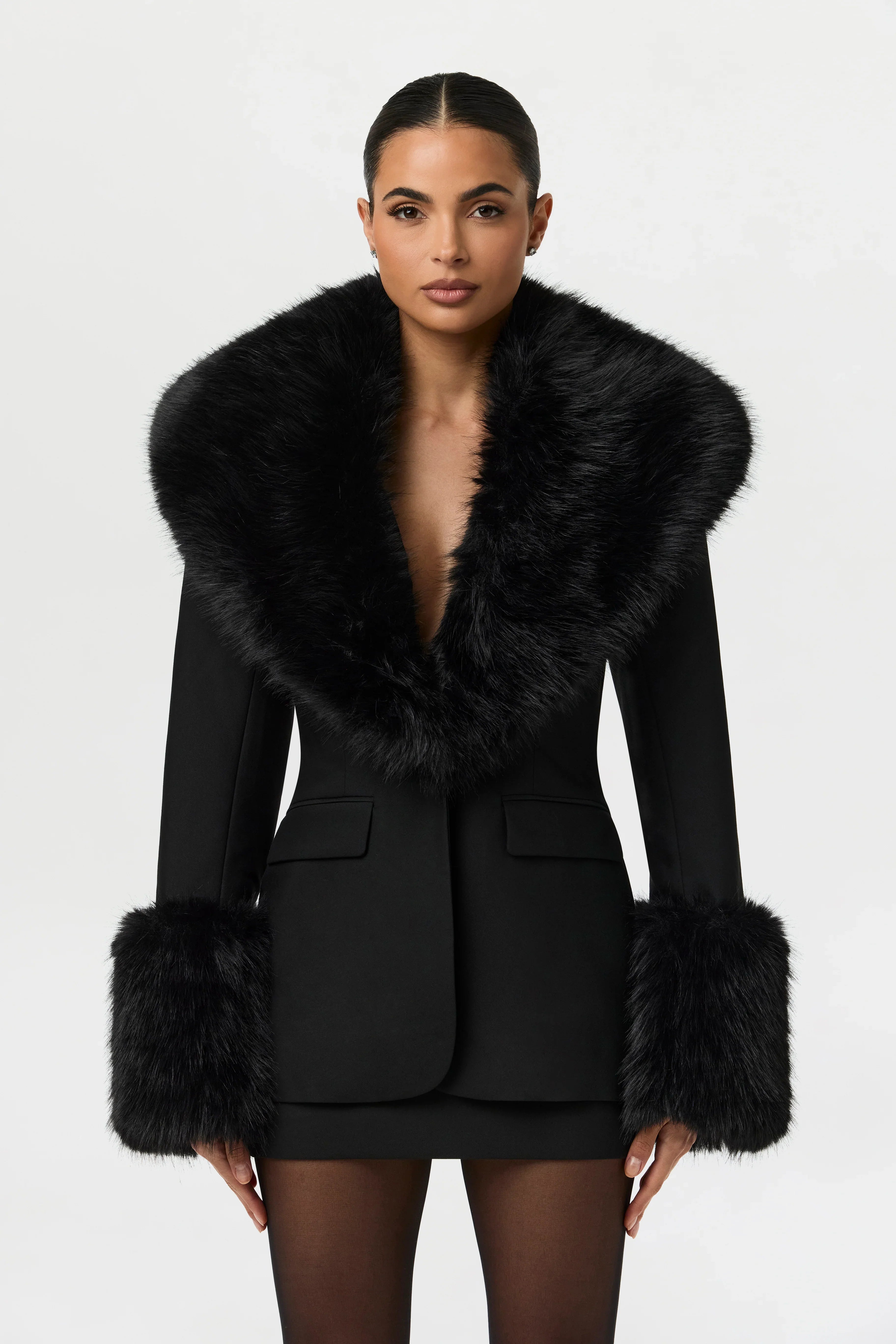 Suiting Mini Skirt