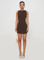 Mayok Mini Dress Brown