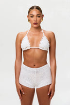 Crochet Cover-Up Shorts