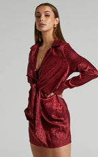 Runaway The Label - Ruby Rose Dress - In Cherry
