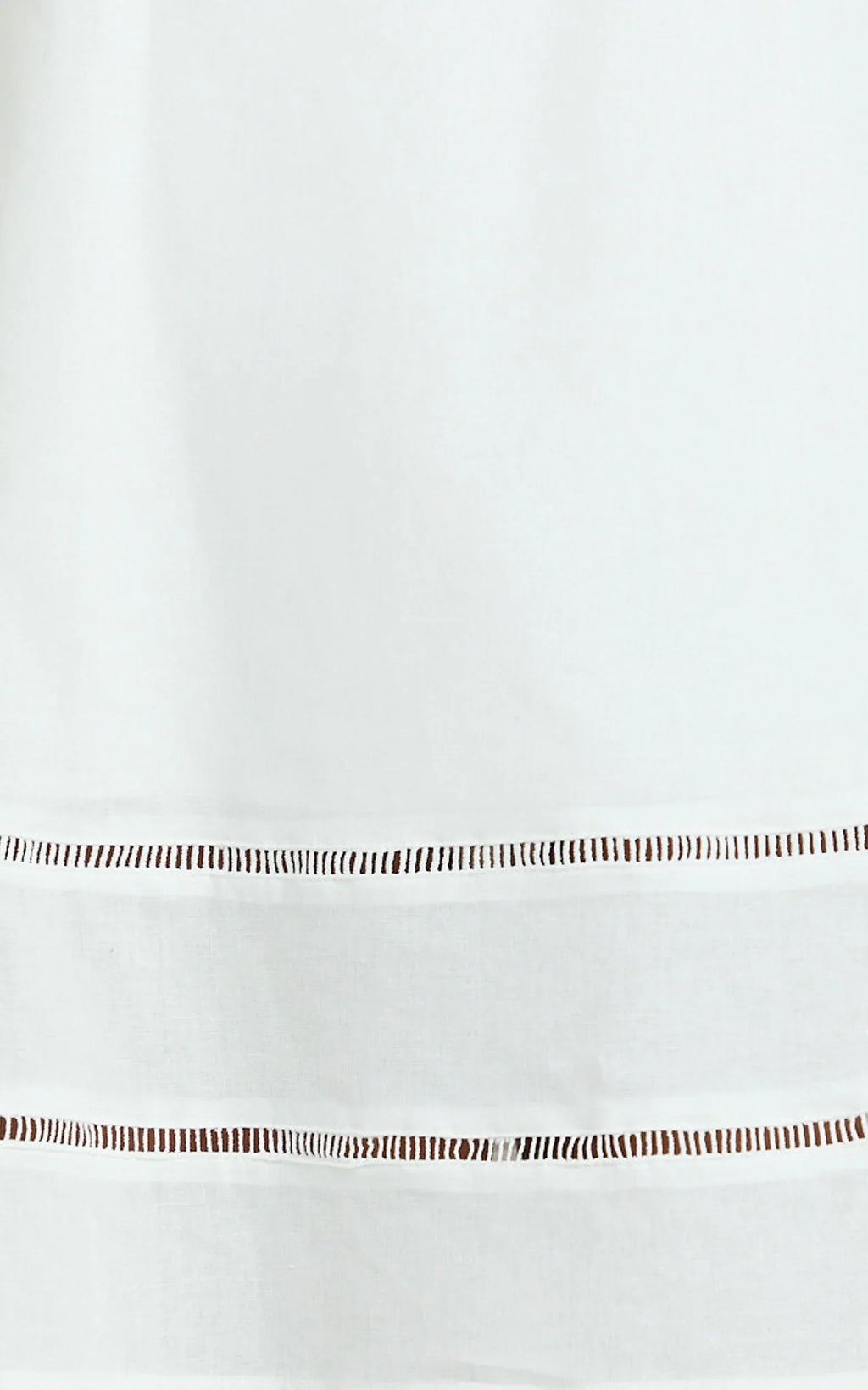 Kara Mini Dress - High Neck Sleeveless A Line Dress in White