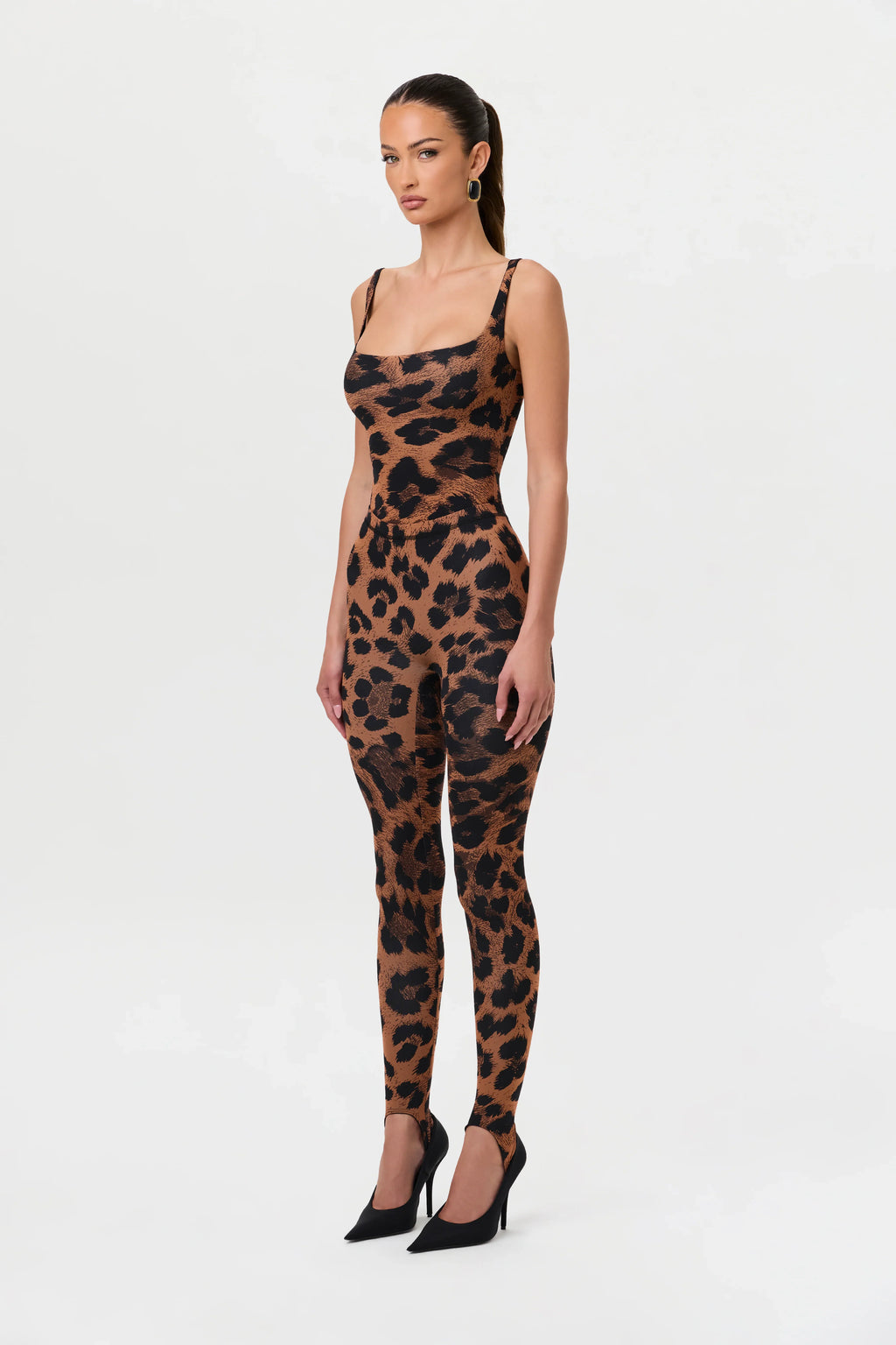 Naked Print Stirrup Legging