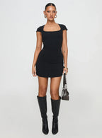 Ravenna Mini Dress Black