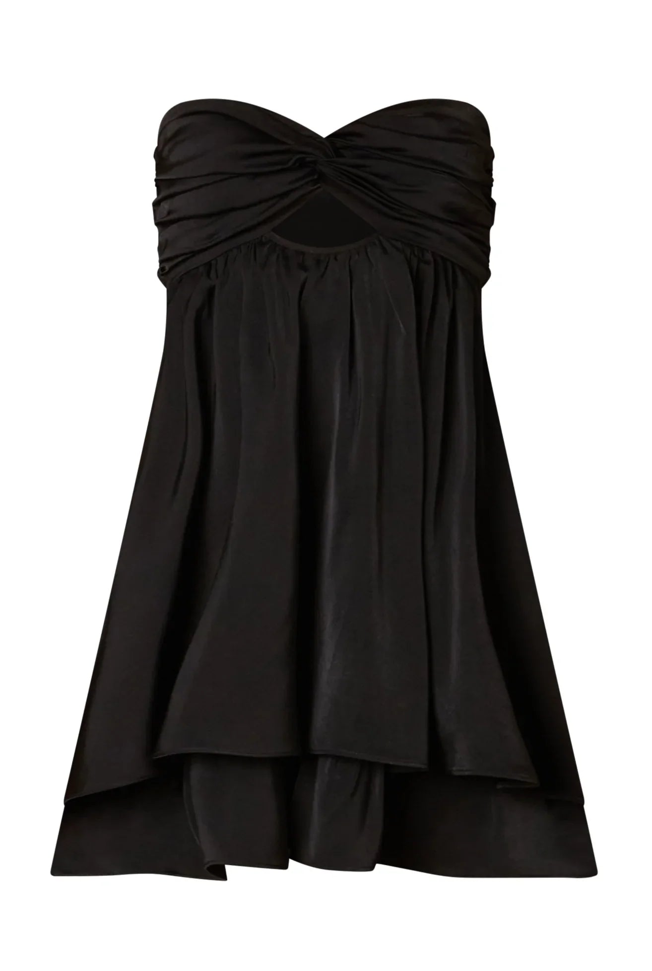 Twisted Keyhole Mini Dress