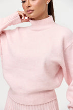 Knit Turtleneck Sweater