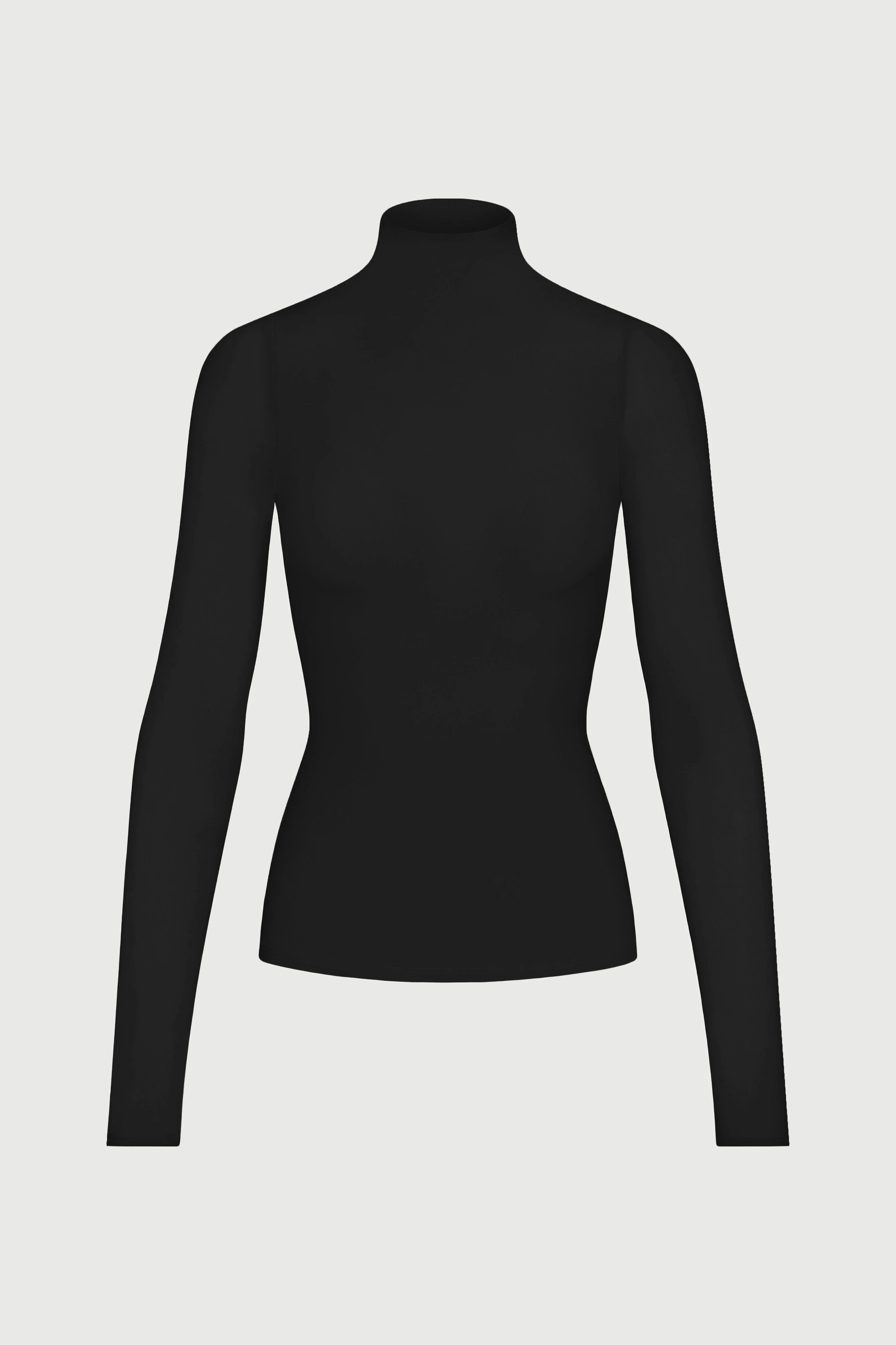 Naked Mock Neck Top
