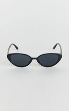 Yvette Sunglasses - Cat Eye Sunglasses in Black