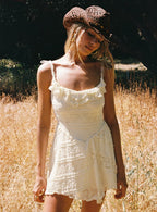 Dwyer Mini Dress Cream